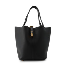 Load image into Gallery viewer, HERMES Picotin Lock Black Taurillon Clemence Size MM