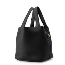 Load image into Gallery viewer, HERMES Picotin Lock Black Taurillon Clemence Size MM