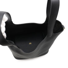 Load image into Gallery viewer, HERMES Picotin Lock Black Taurillon Clemence Size MM