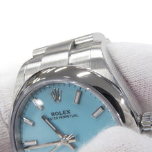 将图像加载到图库查看器中,ROLEX Oyster Perpetual 31 W31mm Stainless Steel Turquise Blue Dial277200