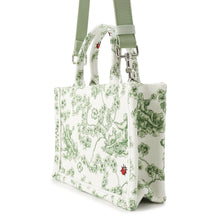 Load image into Gallery viewer, Dior Book Tote Toile de Jouy Clover/Ladybug White/GreenS5584PEHR_M28I Canvas Size Mini