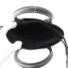 Load image into Gallery viewer, Ferragamo Cutout 2-Way Bag Black215933 768959 Calf Leather Size S