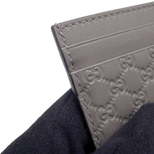 将图像加载到图库查看器中,GUCCI Card Case Gray476010 Guccissima