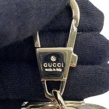 将图像加载到图库查看器中,GUCCI Playful Heart Key Ring Pink/White/Beige842695 JAAJO 8084 GG Supreme Leather