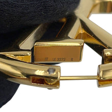 将图像加载到图库查看器中,LOUIS VUITTON Hoop Louise Earrings GoldM64288 Metal