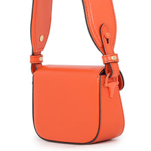 Load image into Gallery viewer, GUCCI Horsebit 1955 Shoulder Bag Orange726863 Leather Size Mini