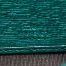 Load image into Gallery viewer, GUCCI Blooms Continental Wallet Green/Pink410100 Leather