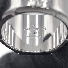 将图像加载到图库查看器中,LOUIS VUITTON Signet Ring Monogram Size M (Approximately size 19) SilverM62487 Metal