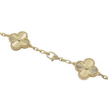 Load image into Gallery viewer, Van Cleef & Arpels Vintage Alhambra Necklace 10 MotifsVCARP3JJ00 18K Yellow Gold