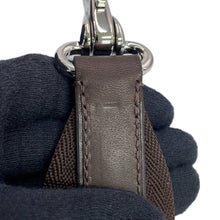 Load image into Gallery viewer, HERMES Sucked Pansage Groom Navy/Feu Toile Chevrons Canvas