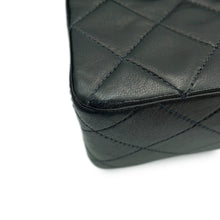 Load image into Gallery viewer, CHANEL Mini Matelasse Single Flap Single Chain Shoulder Bag BlackA01163 Lambskin Size 20