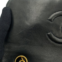 Load image into Gallery viewer, CHANEL Mini Matelasse Single Flap Single Chain Shoulder Bag BlackA01163 Lambskin Size 20