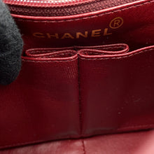 Load image into Gallery viewer, CHANEL Mini Matelasse Single Flap Single Chain Shoulder Bag BlackA01163 Lambskin Size 20