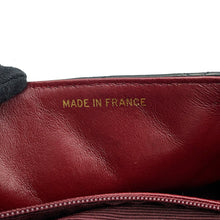 Load image into Gallery viewer, CHANEL Mini Matelasse Single Flap Single Chain Shoulder Bag BlackA01163 Lambskin Size 20