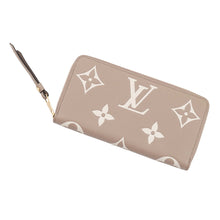 将图像加载到图库查看器中,LOUIS VUITTON Zippy Wallet Tourterelle claimM69794 Bicolor Monogram Empreinte Leather