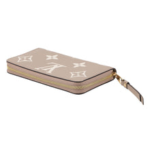 将图像加载到图库查看器中,LOUIS VUITTON Zippy Wallet Tourterelle claimM69794 Bicolor Monogram Empreinte Leather
