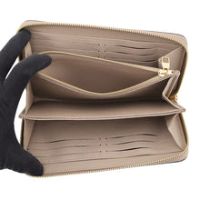 将图像加载到图库查看器中,LOUIS VUITTON Zippy Wallet Tourterelle claimM69794 Bicolor Monogram Empreinte Leather