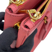 Load image into Gallery viewer, PRADA Galleria 2WAYHandbag PinkBN2316 Saffiano LeatherLeather