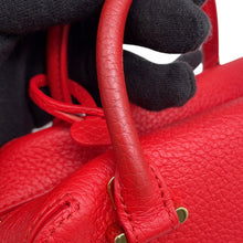 Load image into Gallery viewer, Delvaux Cool Box 2WAY Bag RedAA0669AQY Leather Size Nano
