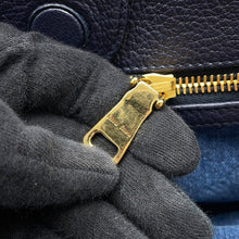 Load image into Gallery viewer, MIUMIU Matelassé Cherry 2WAY Bag Indigo/White/Pink Denim Leather