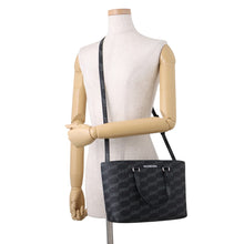 将图像加载到图库查看器中,BALENCIAGA Signature BBMonogram Shopper Bag Black702699 BBMonogram Size Small