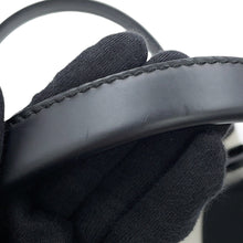 Load image into Gallery viewer, BALENCIAGA NavyCabas White/Black3903462HH3N9260 Canvas Leather Size XS