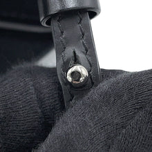 Load image into Gallery viewer, BALENCIAGA NavyCabas White/Black3903462HH3N9260 Canvas Leather Size XS