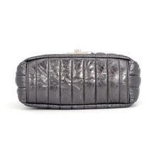 Load image into Gallery viewer, BALENCIAGA Monaco BB Logo One Shoulder Bag MetalicGray787896 Leather Size Small