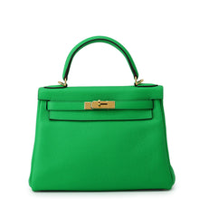 Load image into Gallery viewer, HERMES Kelly Retourne Bamboo Togo Leather Size 28