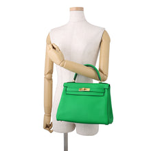 Load image into Gallery viewer, HERMES Kelly Retourne Bamboo Togo Leather Size 28