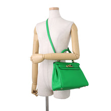 Load image into Gallery viewer, HERMES Kelly Retourne Bamboo Togo Leather Size 28