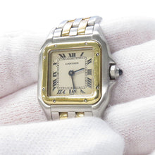 Load image into Gallery viewer, CARTIER PANTHERE 2 Low SM H29.5mm×W21.5mm Stainless Steel K18YG Ivory Dial84083242