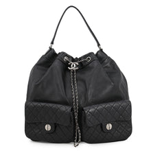 Load image into Gallery viewer, CHANEL Matelasse Backpack Black Lambskin