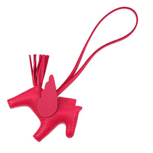 将图像加载到图库查看器中,HERMES Rodeo Pegasus Framboise Lambskin Size PM