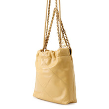 Load image into Gallery viewer, CHANEL CHANEL22 CHANEL22 ChainShoulder Bag BeigeAS3980 Shiny Calf Leather Size Mini