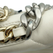 将图像加载到图库查看器中,CHANEL CHANEL19 ChainShoulder Bag WhiteAS1160 Lambskin