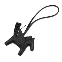 Load image into Gallery viewer, HERMES Rodeo Pegasus Black Lambskin Size PM