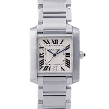 Load image into Gallery viewer, CARTIER Tank francaise LM Stainless SteelW51002Q3