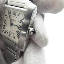 Load image into Gallery viewer, CARTIER Tank francaise LM Stainless SteelW51002Q3