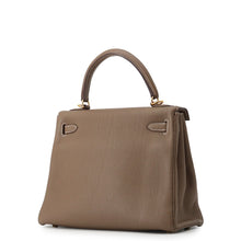 Load image into Gallery viewer, HERMES Kelly Retourne Etoupe Togo Leather Size 25