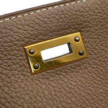 Load image into Gallery viewer, HERMES Kelly Retourne Etoupe Togo Leather Size 25