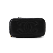 Load image into Gallery viewer, CHANEL Matelasse Vanity ChainShoulder Bag BlackAP3204-B10260-94305 Caviar Leather