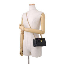 Load image into Gallery viewer, CHANEL Matelasse Vanity ChainShoulder Bag BlackAP3204-B10260-94305 Caviar Leather