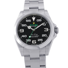 将图像加载到图库查看器中,ROLEX Air-King W40mm Stainless Steel Black Dial126900