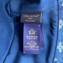 Load image into Gallery viewer, LOUIS VUITTON Bucket Hat - LV Remix Size M Denim BlueM7279M Monogram Denim