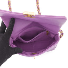 Load image into Gallery viewer, CHANEL Matelasse ChainShoulder Purple Caviar Leather