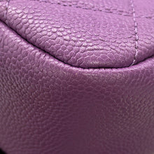 Load image into Gallery viewer, CHANEL Matelasse ChainShoulder Purple Caviar Leather