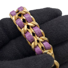 Load image into Gallery viewer, CHANEL Matelasse ChainShoulder Purple Caviar Leather