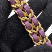 Load image into Gallery viewer, CHANEL Matelasse ChainShoulder Purple Caviar Leather