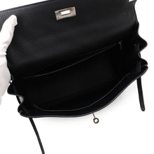Load image into Gallery viewer, HERMES Kelly 32 Black Togo Leather Size 32